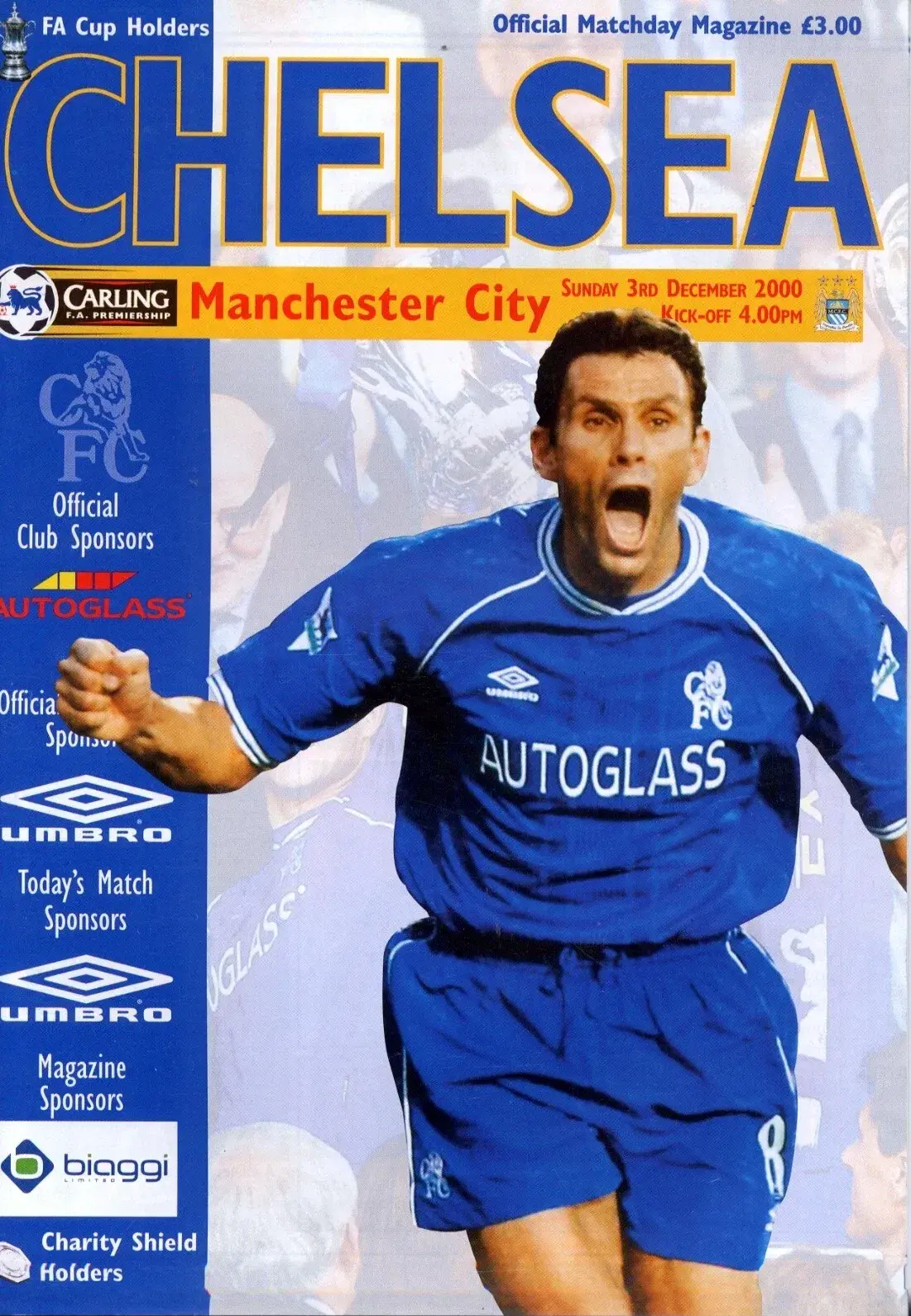 Chelsea vs. Manchester City (December 3, 2000)