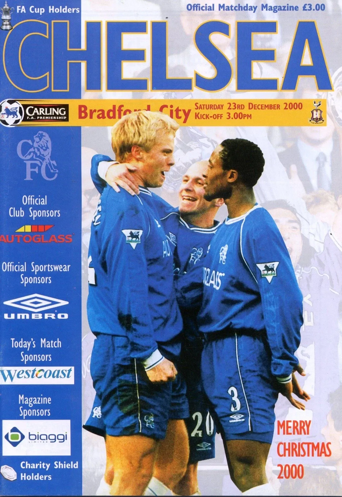 Chelsea vs. Bradford City (December 23, 2000)