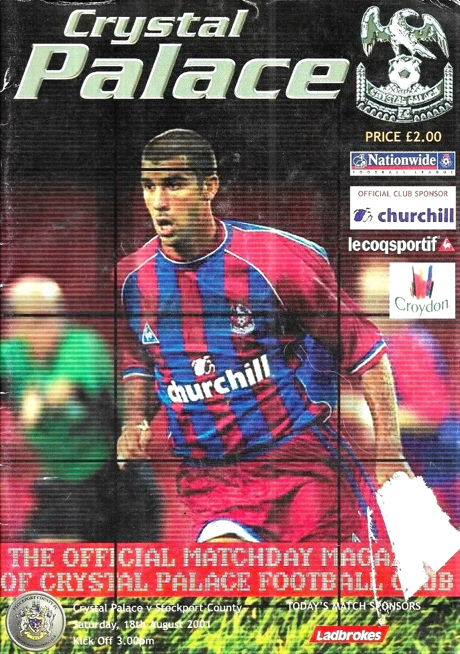 Crystal Palace vs. Stockport County (August 18, 2001)