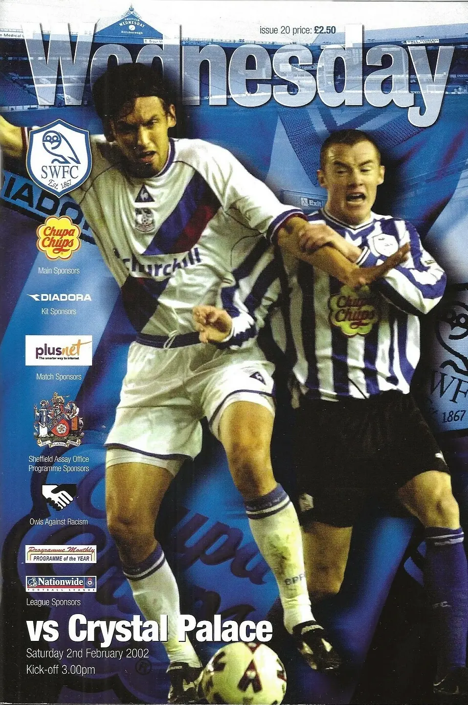 Sheffield Wednesday vs. Crystal Palace (February 2, 2002)