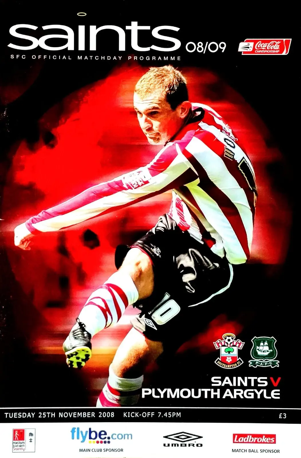 Southampton vs. Plymouth Argyle (November 25, 2008)