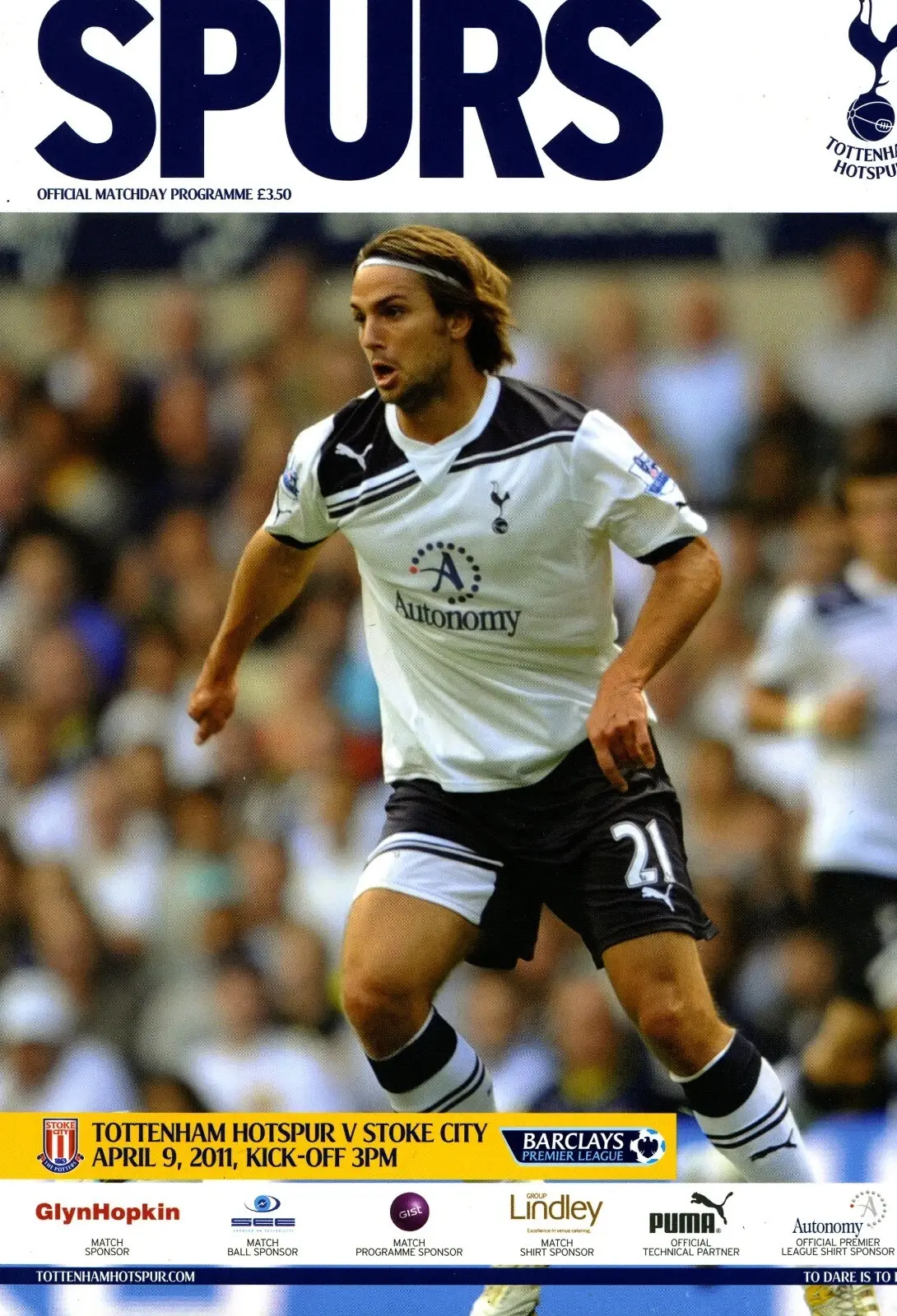 Tottenham Hotspur vs. Stoke City (April 9, 2011)