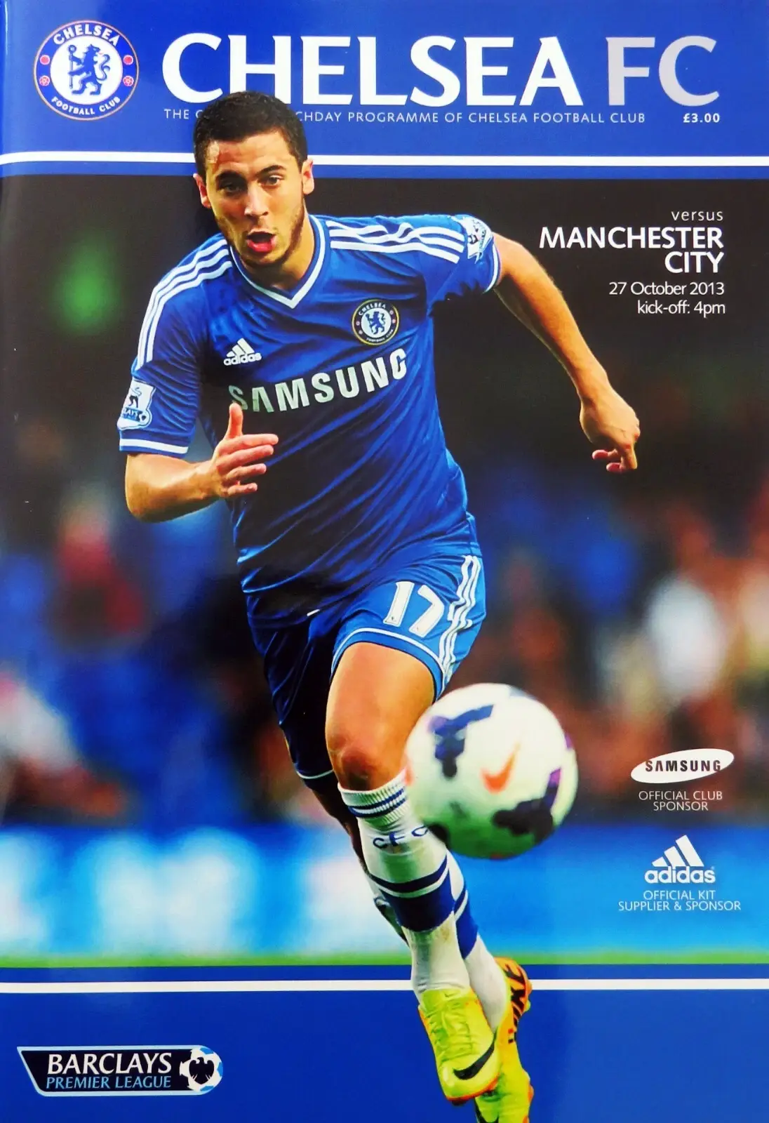 Chelsea vs. Manchester City (October 27, 2013)