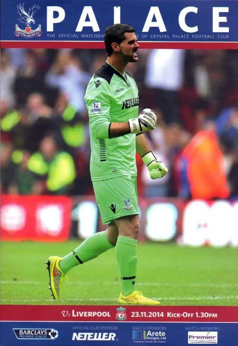 Crystal Palace vs. Liverpool (November 23, 2014)