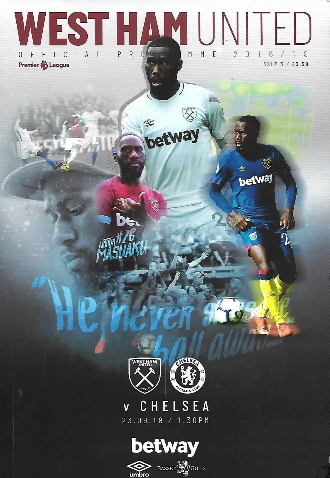 West Ham United vs. Chelsea (September 23, 2018)