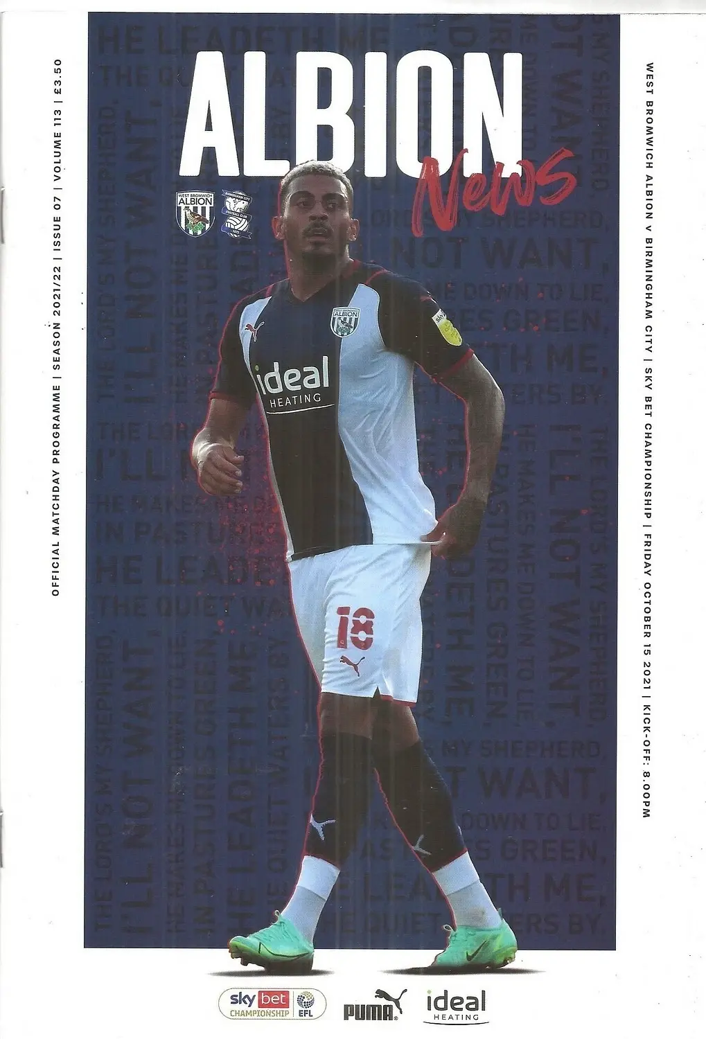 West Bromwich Albion vs. Birmingham City (October 15, 2021)