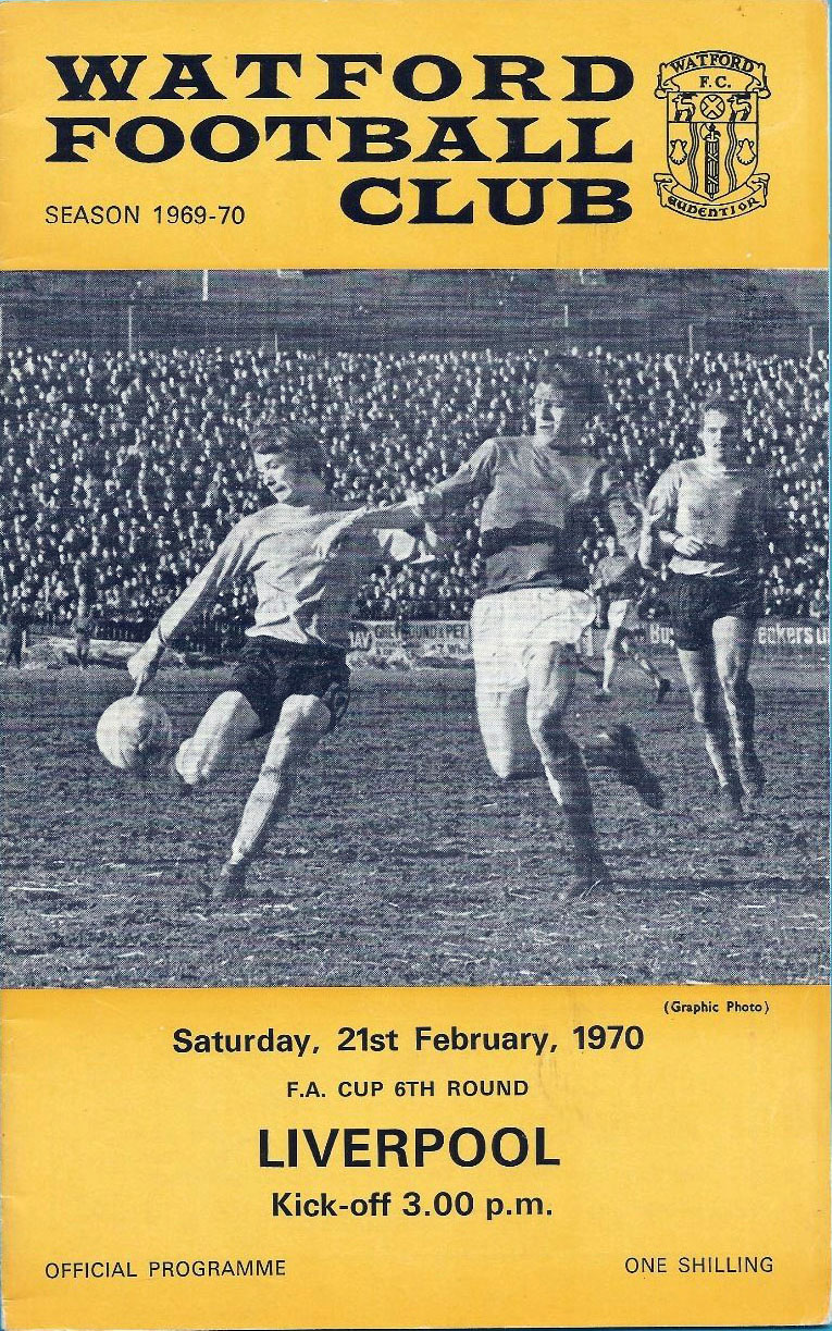 Watford vs. Liverpool (February 21, 1970)