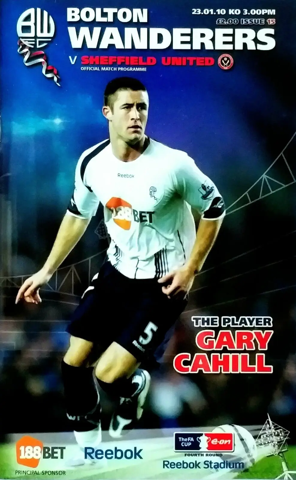 Bolton Wanderers vs. Sheffield United (January 23, 2010)