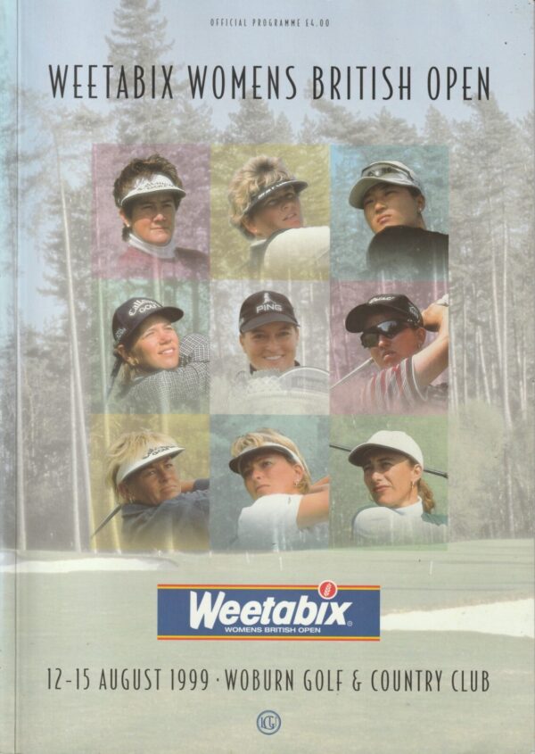 1999 Women's British Open program