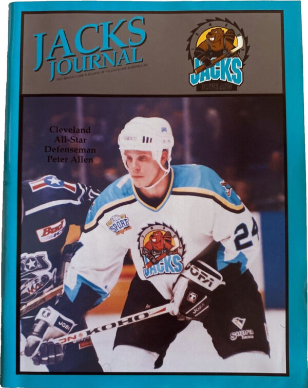 1995-96 Cleveland Lumberjacks program