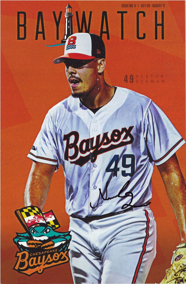 2025 Chesapeake Baysox program