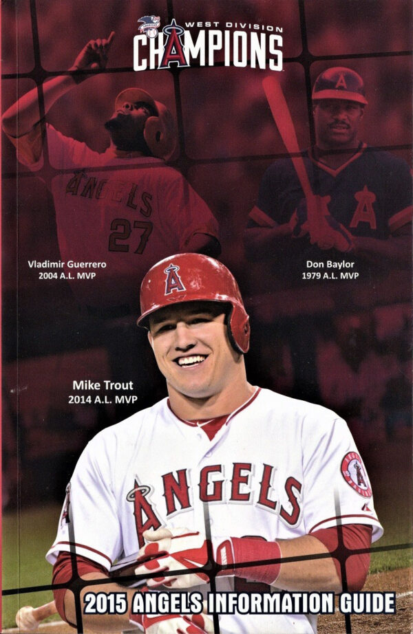 2015 Los Angeles Angels of Anaheim media guide