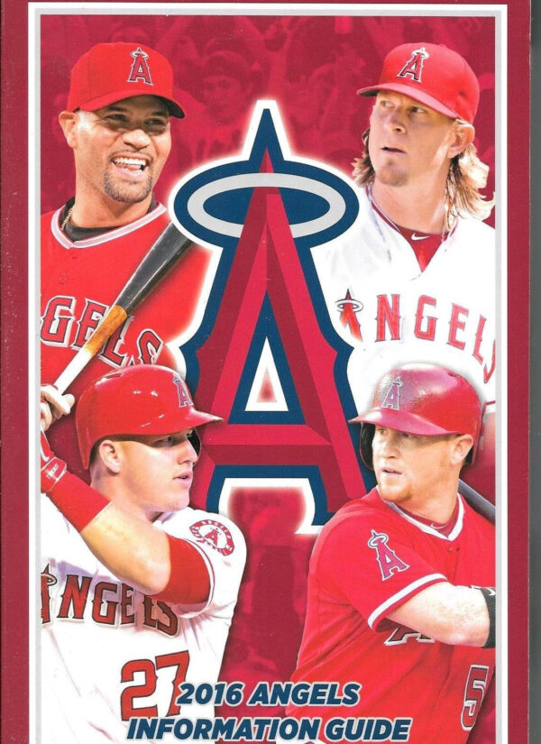 2016 Los Angeles Angels of Anaheim media guide
