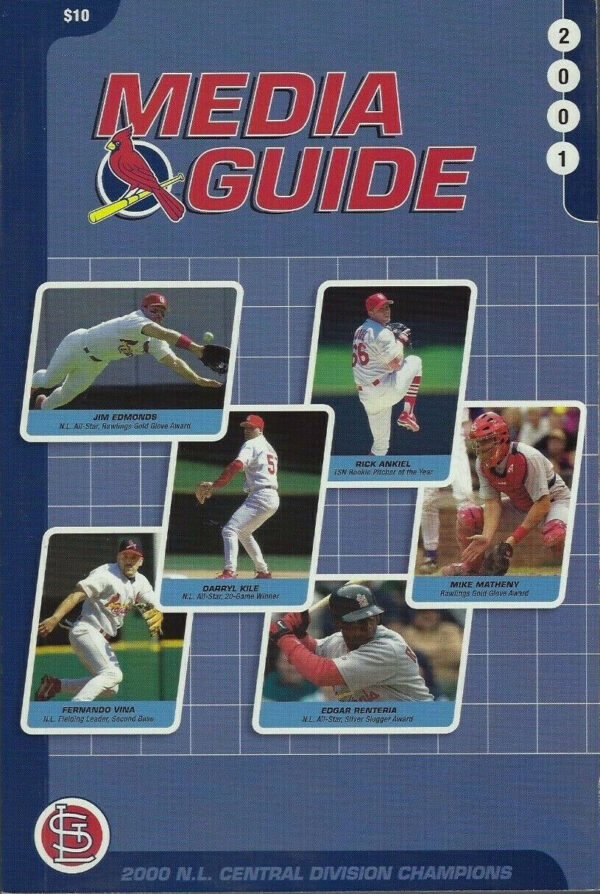 2001 St. Louis Cardinals media guide