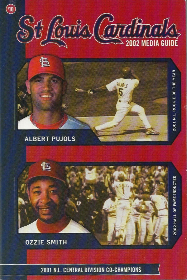 2002 St. Louis Cardinals media guide