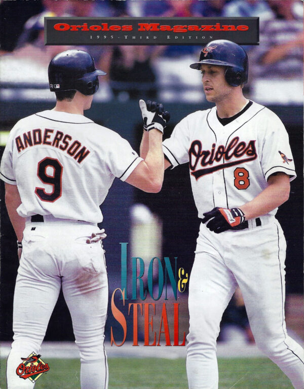 1995 Baltimore Orioles program