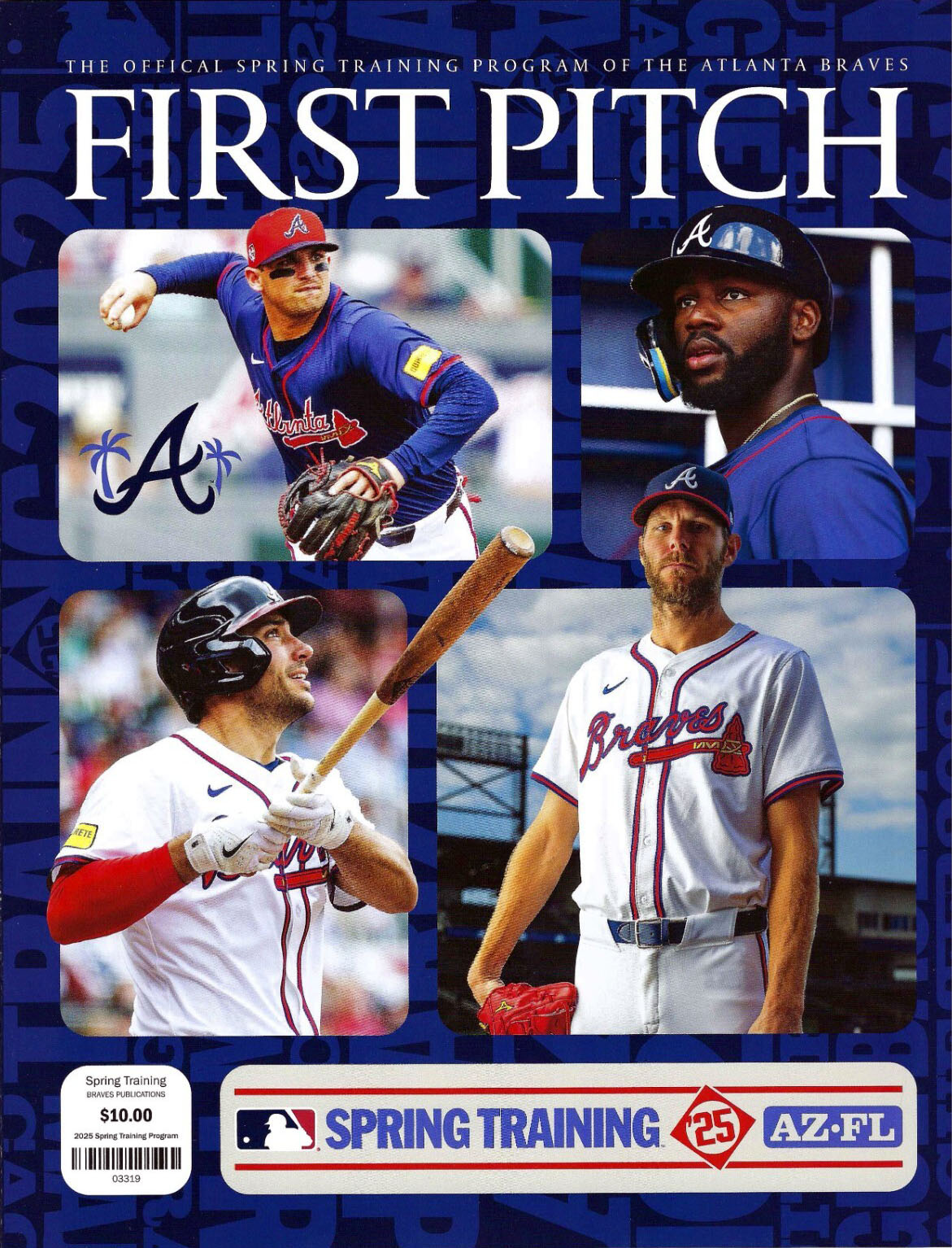 2025 Atlanta Braves spring training program