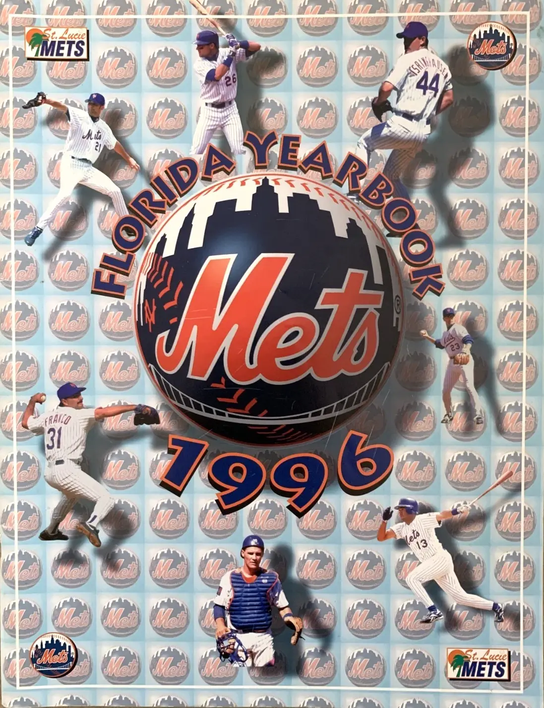 1996 New York Mets spring training program