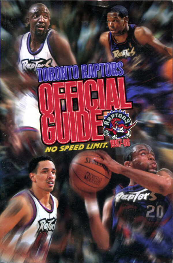 1997-98 Toronto Raptors media guide