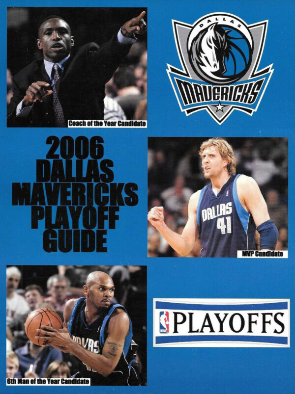 2006 Dallas Mavericks playoff media guide