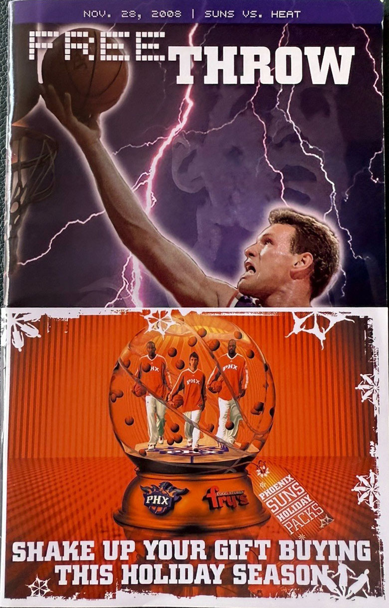 2008-09 Phoenix Suns program