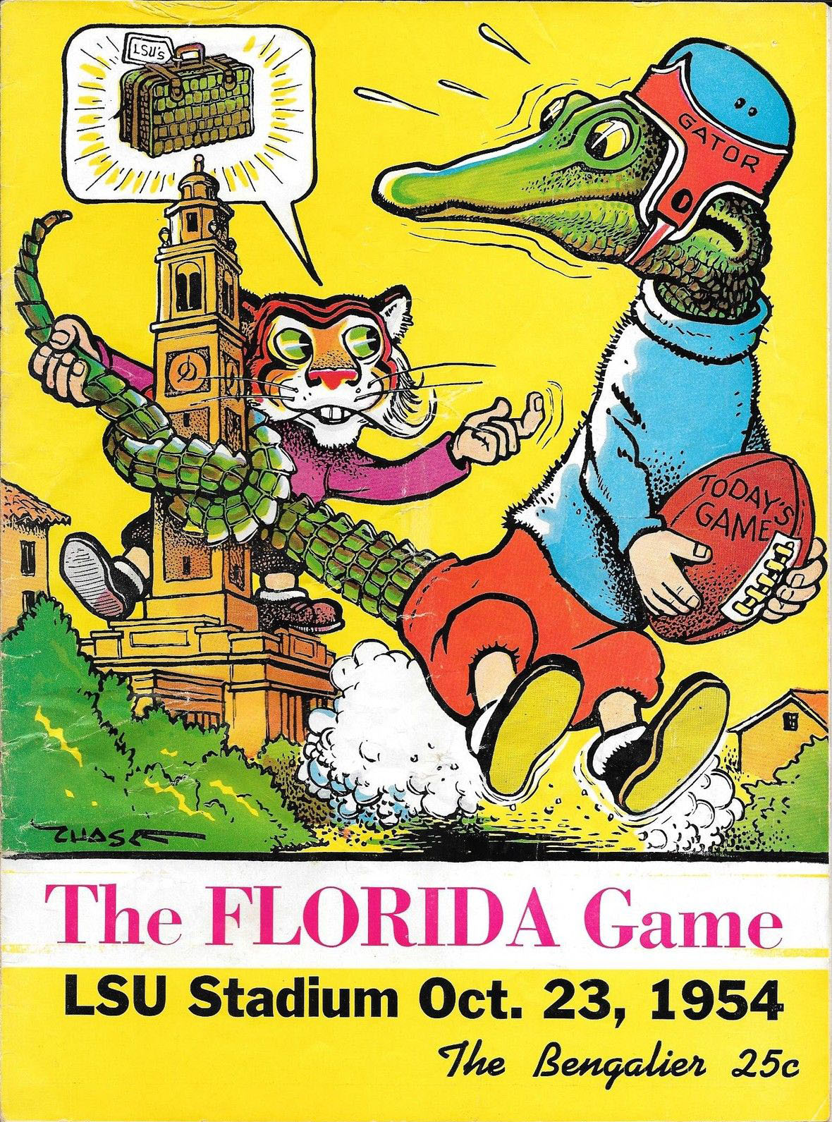 LSU Tigers vs. Florida Gators (October 23, 1954)