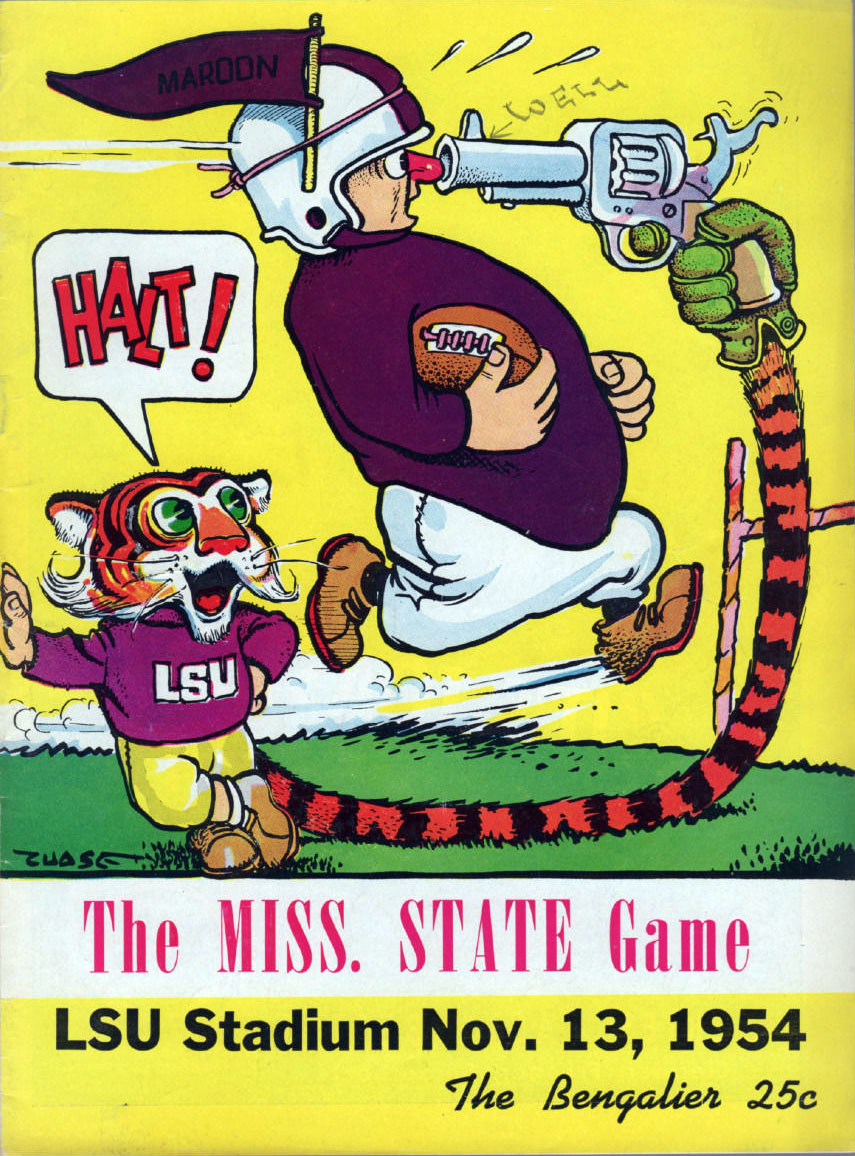 LSU Tigers vs. Mississippi State Maroons (November 13, 1954)