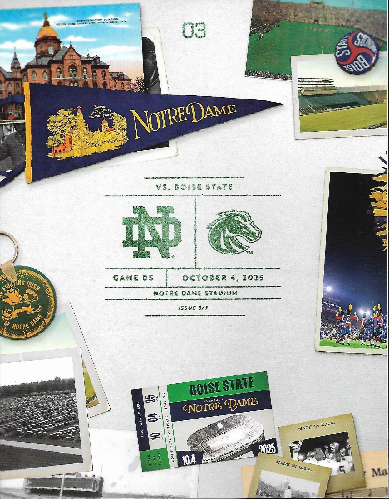 Notre Dame Fighting Irish vs. Boise State Broncos (October 4, 2025)