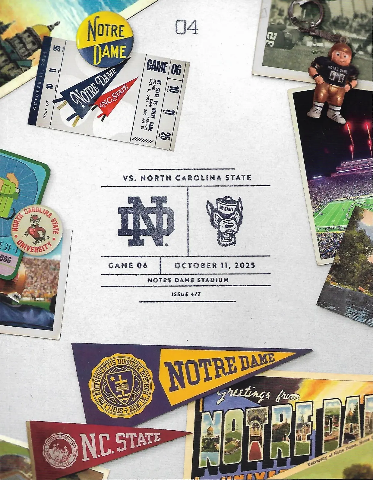 Notre Dame Fighting Irish vs. NC State Wolfpack (October 11, 2025)