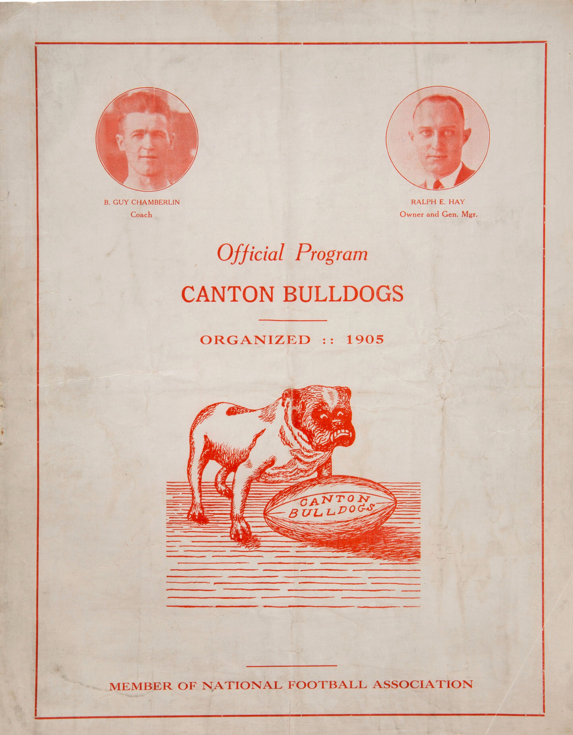 Canton Bulldogs vs. Toledo Maroons (November 5, 1922)