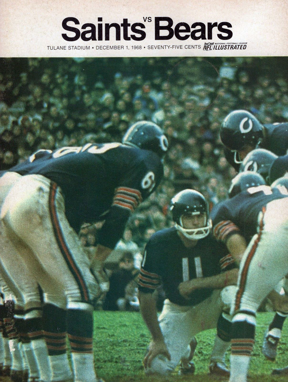 New Orleans Saints vs. Chicago Bears (December 1, 1968)