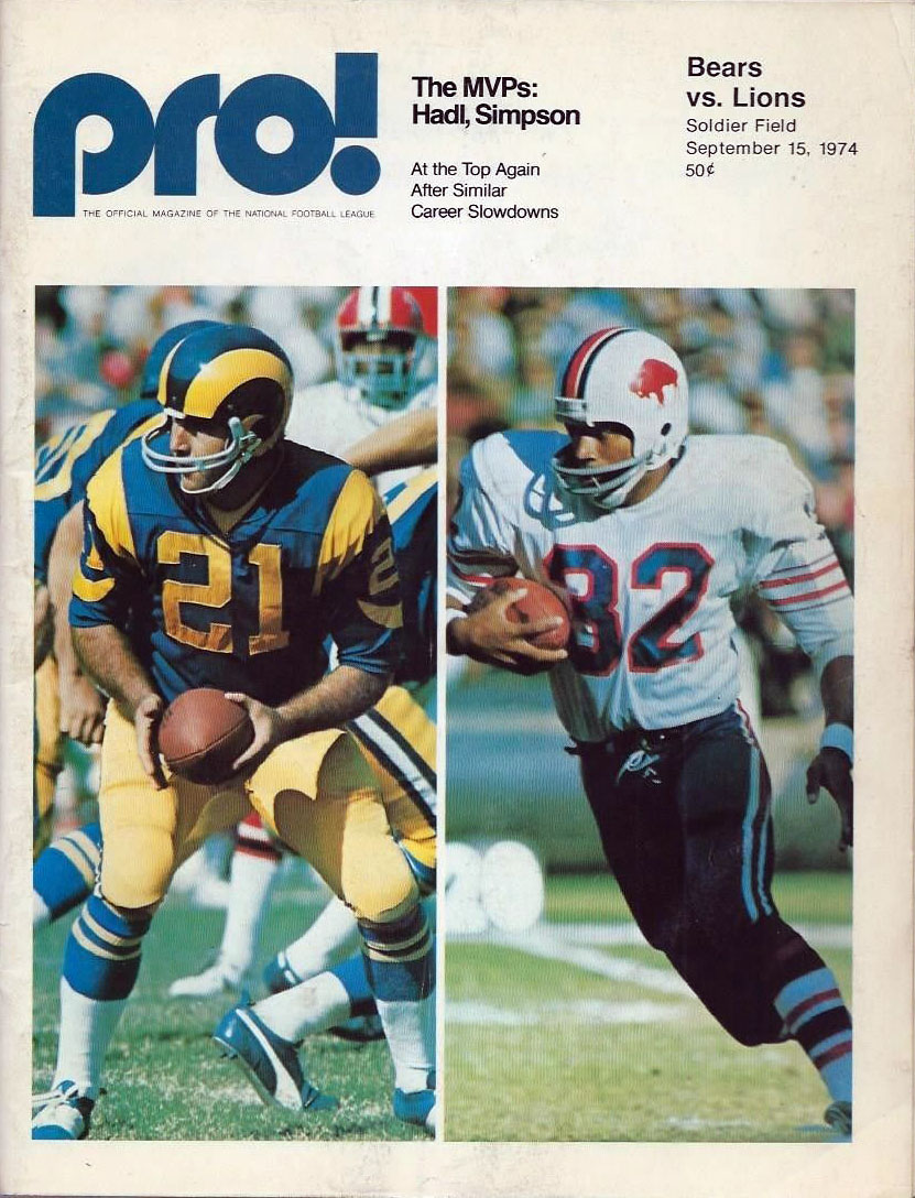 Chicago Bears vs. Detroit Lions (September 15, 1974)