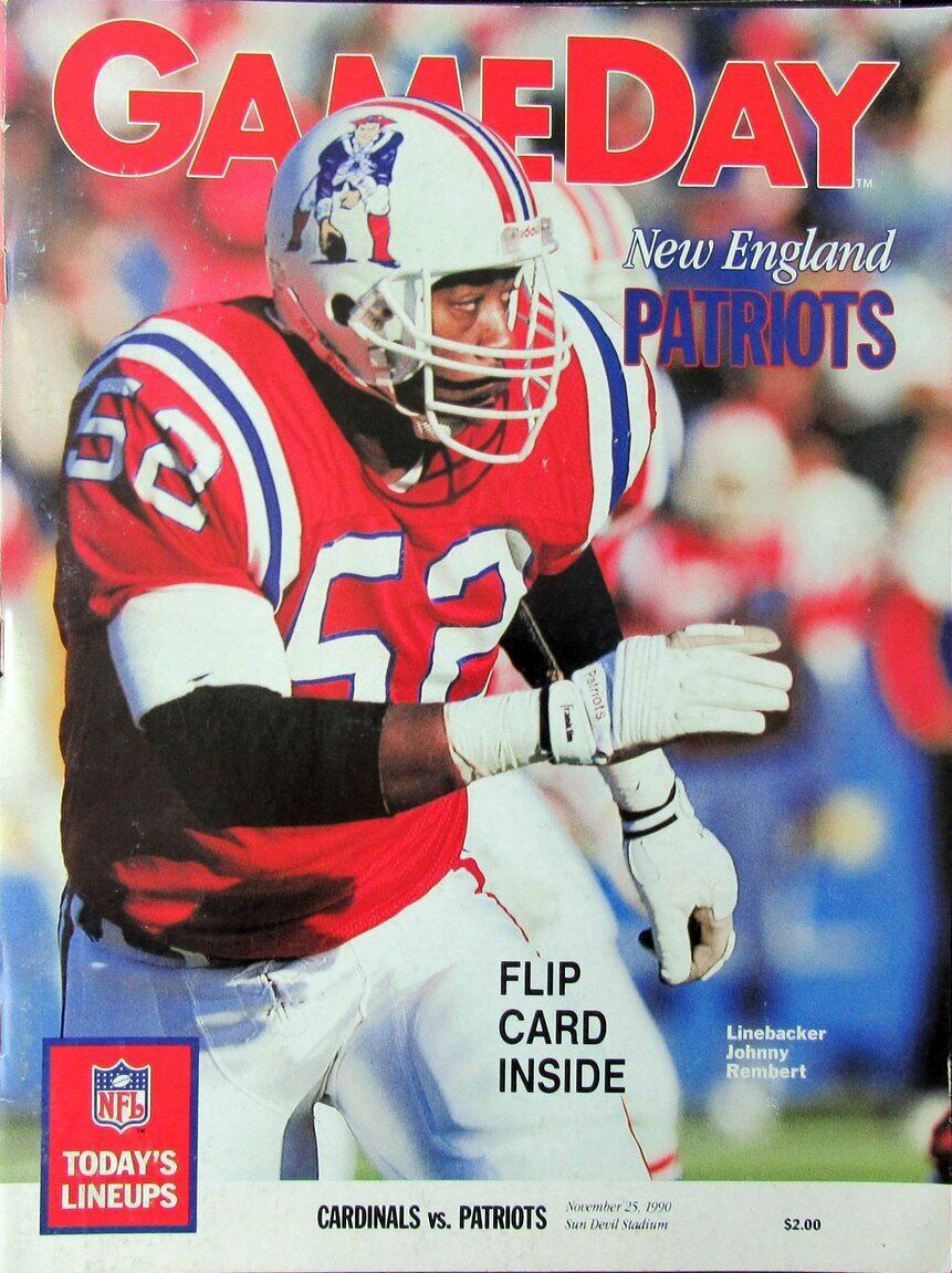 Phoenix Cardinals vs. New England Patriots (November 25, 1990)