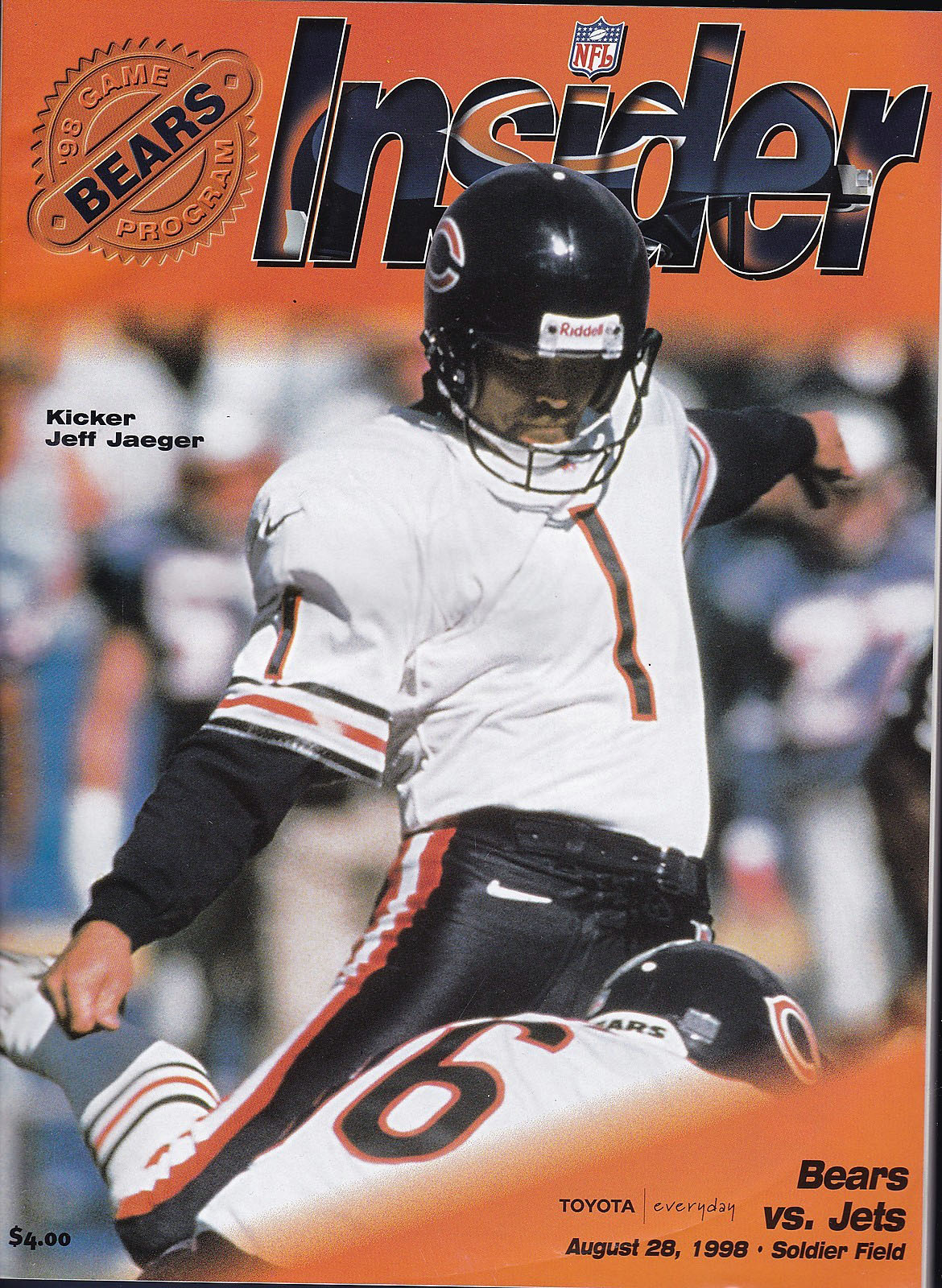 Chicago Bears vs. New York Jets (August 28, 1998)