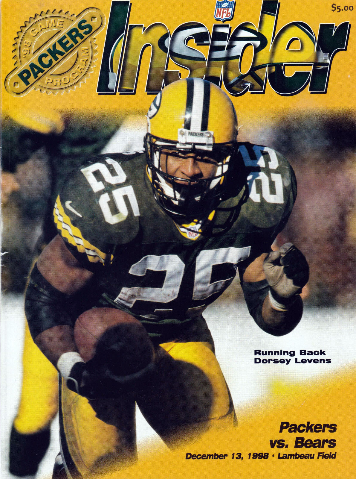 Green Bay Packers vs. Chicago Bears (December 13, 1998)
