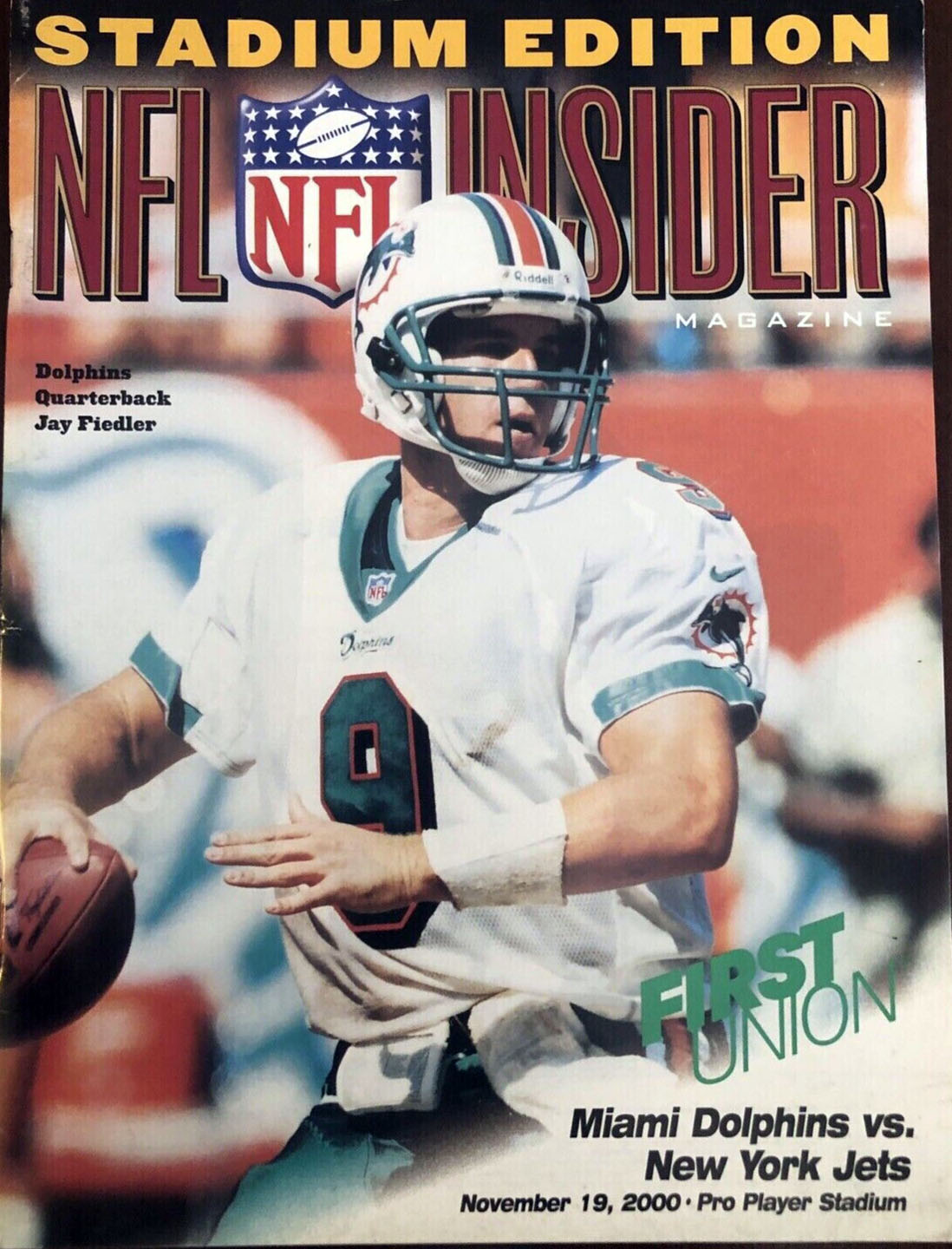 Miami Dolphins vs. New York Jets (November 19, 2000)