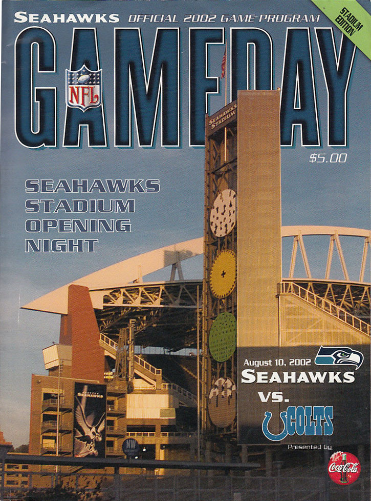 Seattle Seahawks vs. Indianapolis Colts (August 10, 2002)