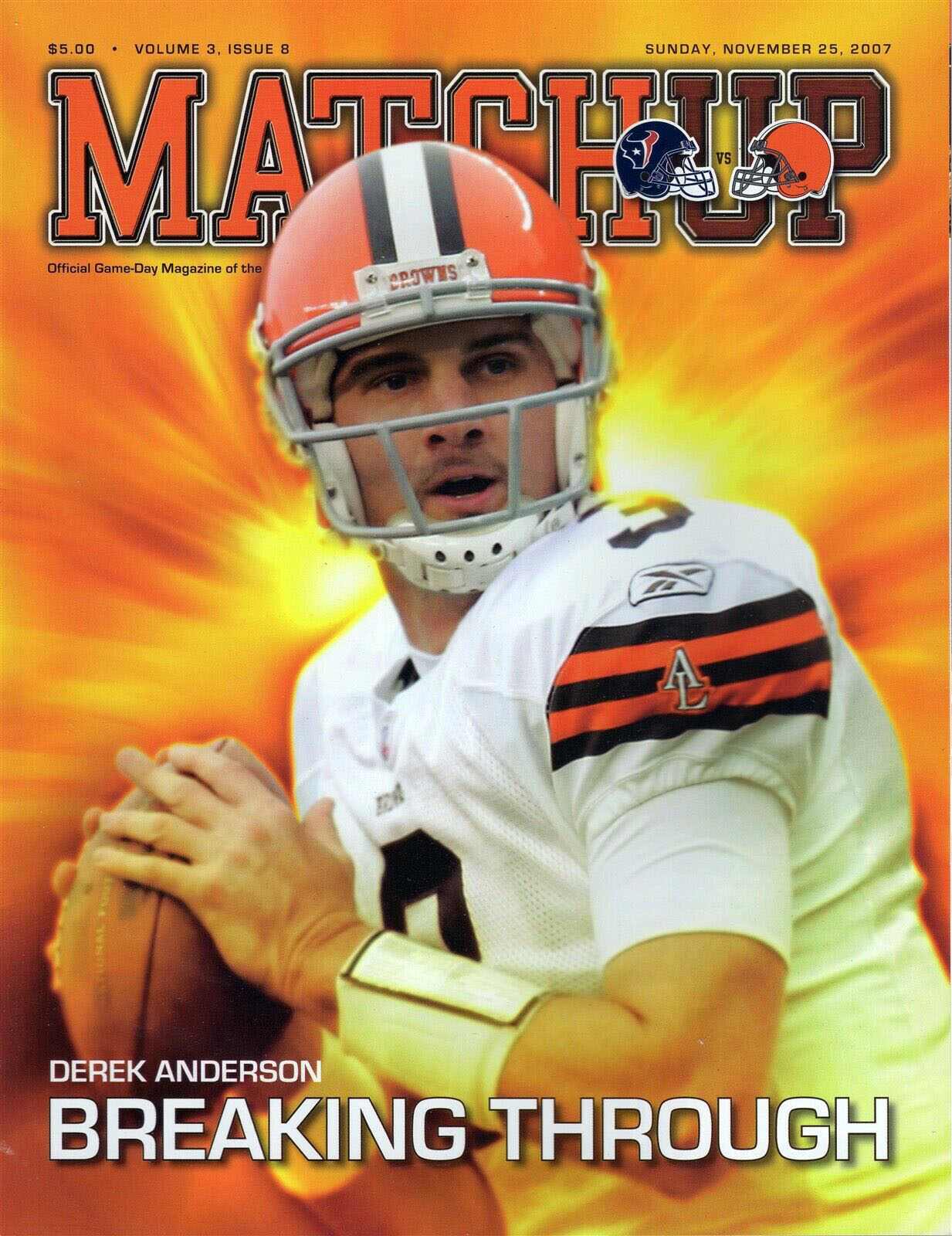 Cleveland Browns vs. Houston Texans (November 25, 2007)