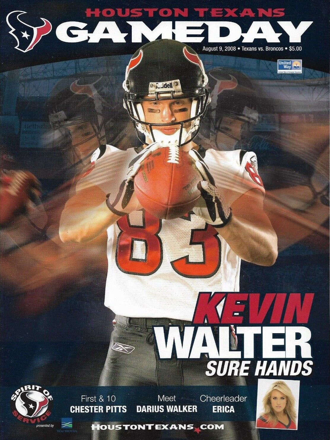 Houston Texans vs. Denver Broncos (August 9, 2008)