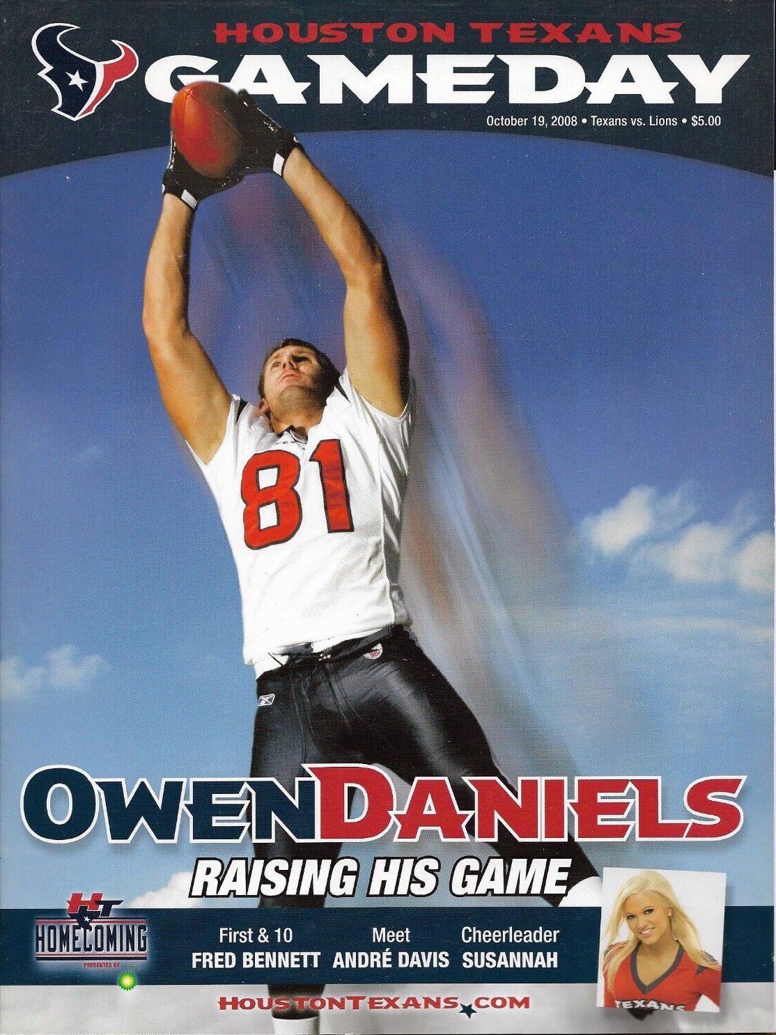 Houston Texans vs. Detroit Lions (October 19, 2008)