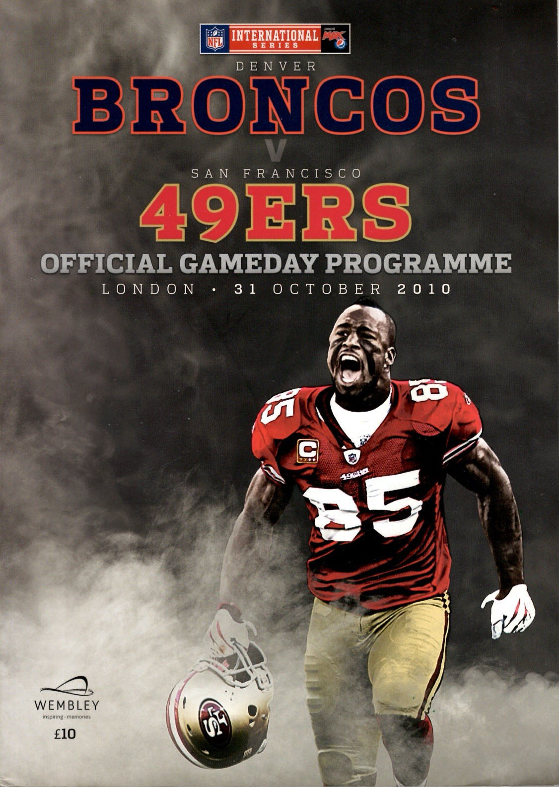 San Francisco 49ers vs. Denver Broncos (October 31, 2010)