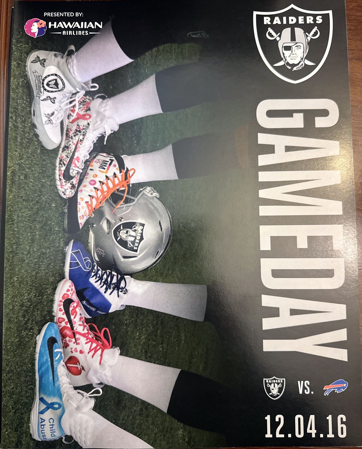 Oakland Raiders vs. Buffalo Bills (December 4, 2016)