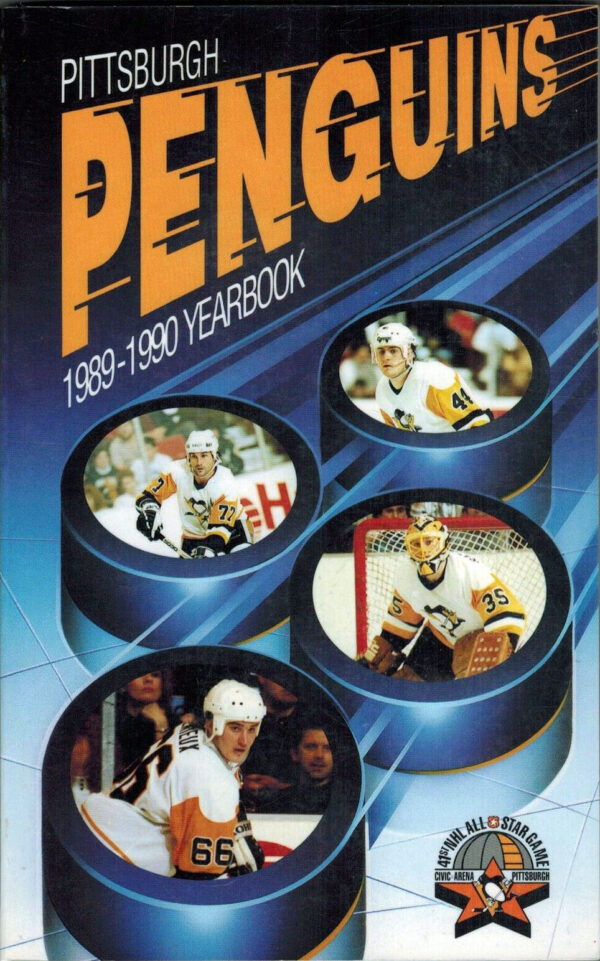 1989-90 Pittsburgh Penguins media guide