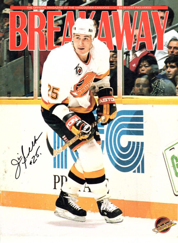 1991-92 Vancouver Canucks program