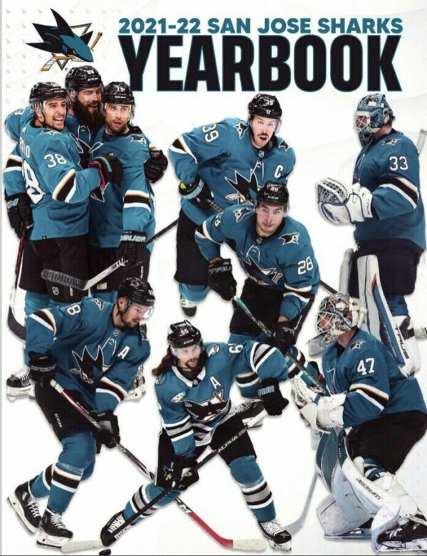 2021-22 San Jose Sharks yearbook