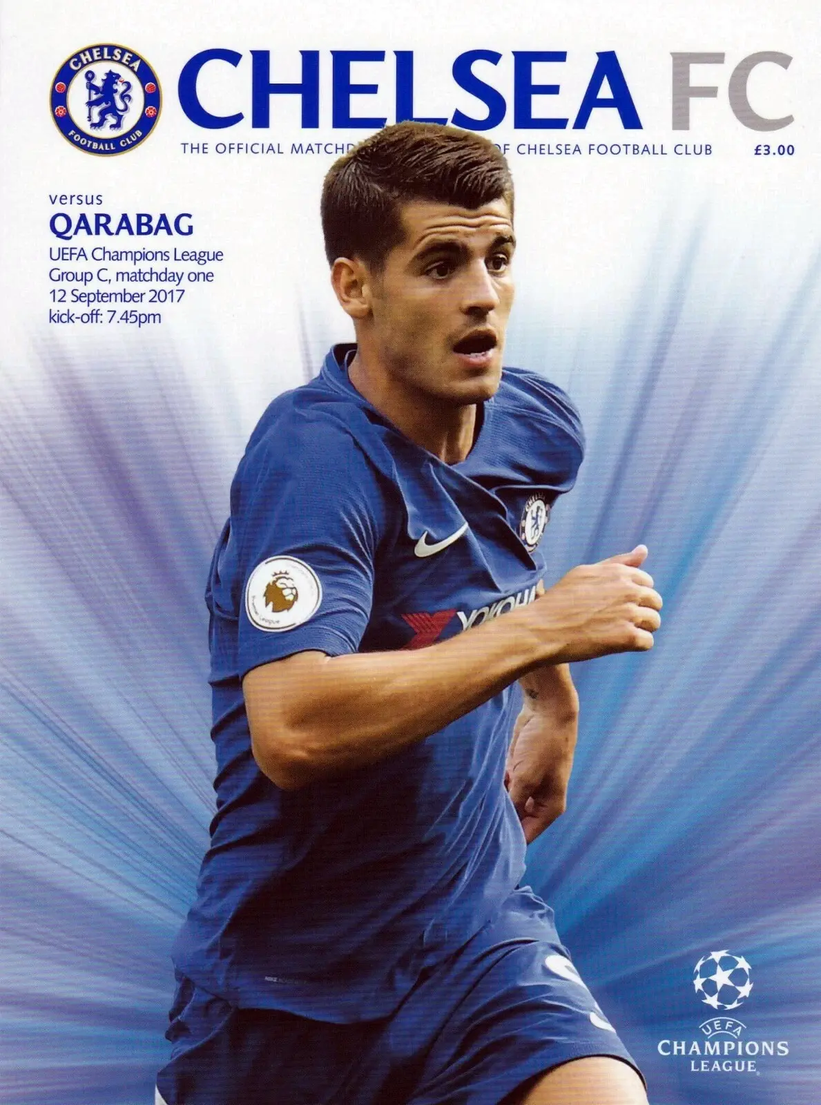 Chelsea vs. Qarabağ FK (September 12, 2017)