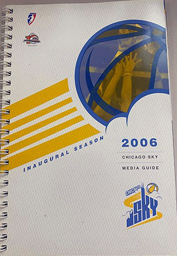 2006 Chicago Sky media guide
