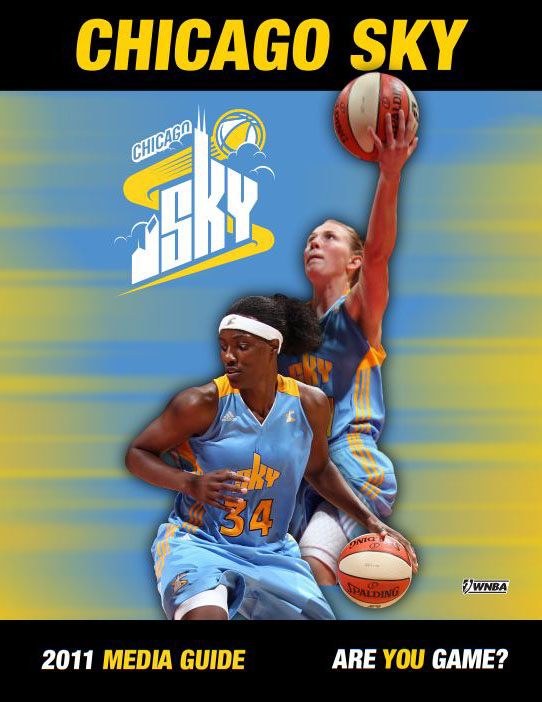 2011 Chicago Sky media guide