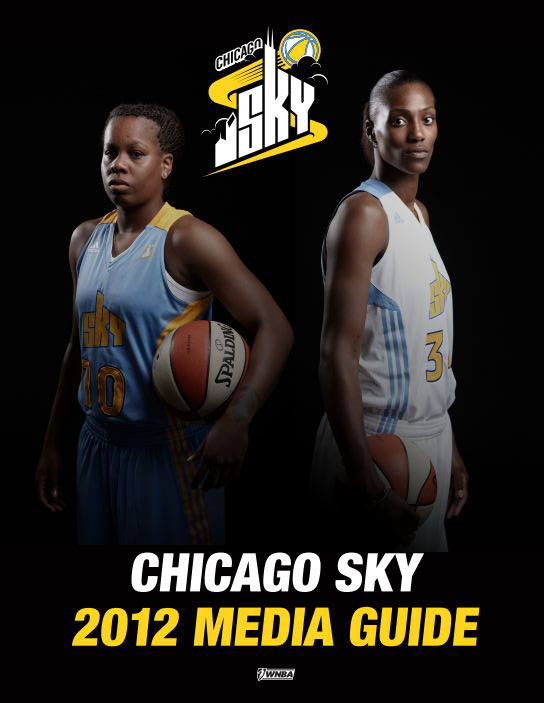 2012 Chicago Sky media guide