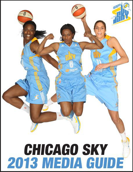 2013 Chicago Sky media guide